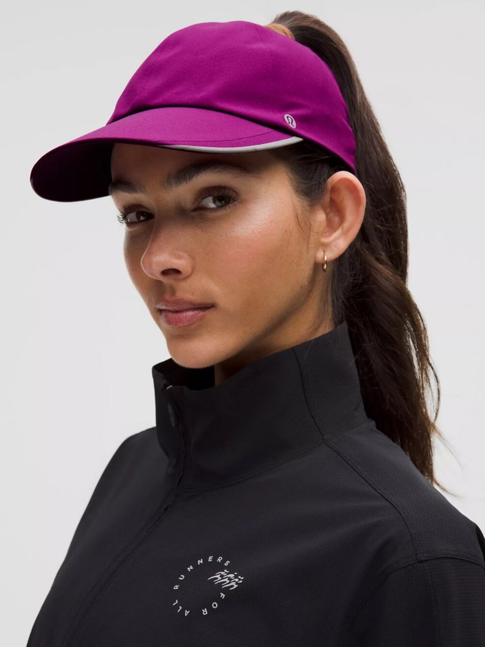 Lululemon Fast and Free Ponytail Running Hat Chilled Grape
